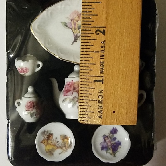Reutter Other Nib Reutter Porzellan Flower Faries Mini Tea Set Poshmark